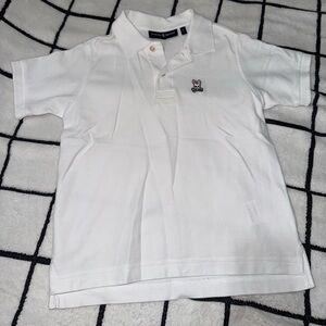 Psycho Bunny Crisp White Polo